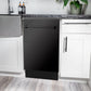 ZLINE Tallac 18-Inch Top Control Built-In Dishwasher, Black Stainless Steel Panel, Traditional Handle, 51 dBA, DWV-BS-18