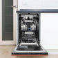 ZLINE Tallac 18-Inch Top Control Built-In Dishwasher, Copper Panel, Traditional Handle, 51 dBA, DWV-C-18