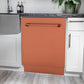 ZLINE Tallac 24-Inch Top Control Built-In Dishwasher, Copper Panel, Traditional Handle, 51 dBA, DWV-C-24