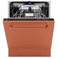 ZLINE Tallac 24-Inch Top Control Built-In Dishwasher, Copper Panel, Traditional Handle, 51 dBA, DWV-C-24
