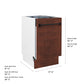 ZLINE Tallac 18-Inch Top Control Built-In Dishwasher, Hand-Hammered Copper Panel, Traditional Handle, 51 dBA, DWV-HH-18