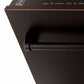 ZLINE Tallac 18-Inch Top Control Built-In Dishwasher, Oil-Rubbed Bronze Panel, Traditional Handle, 51 dBA, DWV-ORB-18