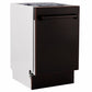 ZLINE Tallac 18-Inch Top Control Built-In Dishwasher, Oil-Rubbed Bronze Panel, Traditional Handle, 51 dBA, DWV-ORB-18