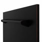 ZLINE Tallac 24-Inch Top Control Built-In Dishwasher, Oil-Rubbed Bronze Panel, Traditional Handle, 51 dBA, DWV-ORB-24