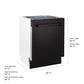ZLINE Tallac 24-Inch Top Control Built-In Dishwasher, Oil-Rubbed Bronze Panel, Traditional Handle, 51 dBA, DWV-ORB-24
