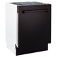 ZLINE Tallac 24-Inch Top Control Built-In Dishwasher, Oil-Rubbed Bronze Panel, Traditional Handle, 51 dBA, DWV-ORB-24