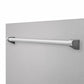 ZLINE Tallac 24-Inch Top Control Built-In Dishwasher, Satin Stainless Steel Panel, Traditional Handle, 51 dBA, DWV-SN-24