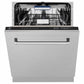ZLINE Tallac 24-Inch Top Control Built-In Dishwasher, Satin Stainless Steel Panel, Traditional Handle, 51 dBA, DWV-SN-24