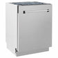 ZLINE Tallac 24-Inch Top Control Built-In Dishwasher, Satin Stainless Steel Panel, Traditional Handle, 51 dBA, DWV-SN-24