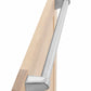 ZLINE Tallac 18-Inch Top Control Built-In Dishwasher, Unfinished Wooden Panel, Traditional Handle, 51 dBA, DWV-UF-18