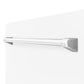 ZLINE Tallac 24-Inch Top Control Built-In Dishwasher, White Matte Panel, Traditional Handle, 51 dBA, DWV-WM-24