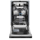 ZLINE Tallac Autograph Edition 18-Inch Top Control Built-In Dishwasher, Panel Ready, 51 dBA, DWVZ-18-CB