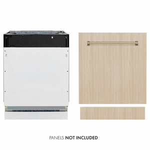 ZLINE Tallac Autograph Edition 24-Inch Top Control Built-In Dishwasher, Panel Ready, 51 dBA, DWVZ-24-CB