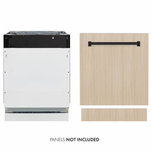 ZLINE Tallac Autograph Edition 24-Inch Top Control Built-In Dishwasher, Panel Ready, 51 dBA, DWVZ-24-MB