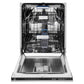 ZLINE Tallac Autograph Edition 24-Inch Top Control Built-In Dishwasher, Stainless Steel Panel, Champagne Bronze Handle, 51 dBA, DWVZ-304-24-CB