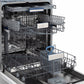 ZLINE Tallac 24-Inch Top Control Built-In Dishwasher, Stainless Steel Panel, Traditional Handle, 51 dBA, DWV-304-24