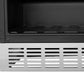 ZLINE 24" Autograph 154 Can Beverage Fridge in Stainless Steel with Black Accents - Monument Series, RBVZ-US-24-MB