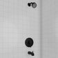 ZLINE Rubicon Elegant Shower System in Matte Black, RBCN1-SHS-MB