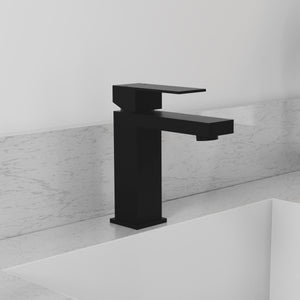 ZLINE Rubicon Modern Single Handle Bath Faucet in Matte Black, RBCN2-BF-MB