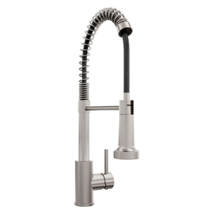 ZLINE Rubicon Pull Down Spring Spray Wand Kitchen Faucet in Brushed Nickel, RBCN2-KF-BN