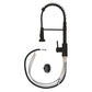 ZLINE Rubicon Pull Down Spring Spray Wand Kitchen Faucet in Matte Black, RBCN2-KF-MB