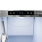 ZLINE 15" Touchstone Clear Cube Ice Maker with Drain Pump and Hand Hammered Copper Door, ICCD-HH-15