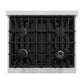 ZLINE 30" 4.2 cu. ft. Select Gas Range with 4 Burners in Stainless Steel, HGR30