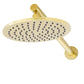 ZLINE Shower Faucet and Handle in Polished Gold, ELD-SHF-PG