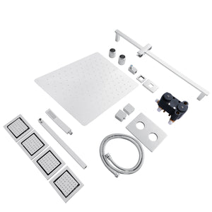 ZLINE Crystal Bay Thermostatic Shower System in Chrome, CBY-SHS-T3-CH