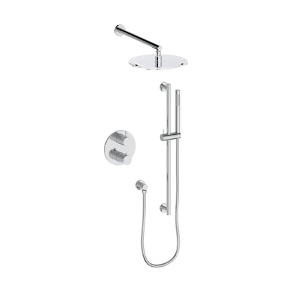 ZLINE Emerald Bay Thermostatic Shower System in Chrome, EMBY-SHS-T2-CH