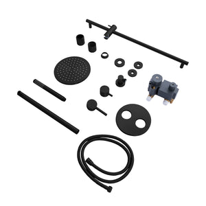 ZLINE El Dorado Shower System in Matte Black, ELD-SHS-MB