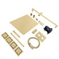 ZLINE Shower System in Polished Gold, CBY-SHS-T3-PG
