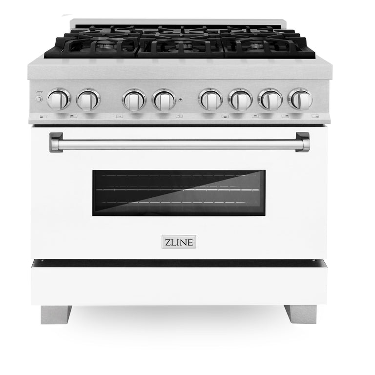 ZLINE Kitchen and Bath 36 in. Professional Gas Burner Electric