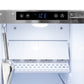 ZLINE 15" Touchstone Gourmet Ice Maker with Drain Pump and White Matte Door, IGMD-WM-15