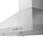 ZLINE 24" Convertible Wall Mount Range Hood in Stainless Steel with Charcoal Filters, KB-CF-24