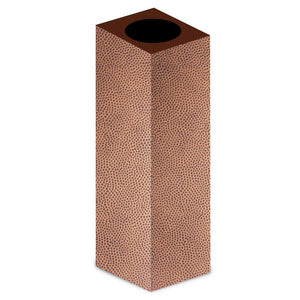 ZLINE 61 in. Hand Hammered Copper Finished Chimney Extension for Ceilings up to 12.5 ft., 8GL2Hi-E