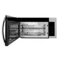 ZLINE 30" 1.5 cu. ft. Over the Range Microwave in Stainless Steel with Modern Handle And Set of 2 Charcoal Filters, MWO-OTRCF-30