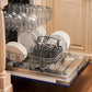 ZLINE Classic 24-Inch Top Control Built-In Dishwasher, Blue Matte Panel, Traditional Handle, 52 dBA, DW-BM-24