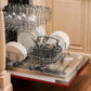 ZLINE Classic 24-Inch Top Control Built-In Dishwasher, Red Matte Panel, Traditional Handle, 52 dBA, DW-RM-24