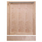 ZLINE Classic 24-Inch Top Control Built-In Dishwasher, Unfinished Wooden Panel, Modern Handle, 52 dBA, DW-UF-24