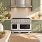 ZLINE Autograph Edition 48" Paramount Induction Range with 7 Element Cooktop in Satin Stainless Steel with Champagne Bronze Accents, SINRSZ-48-CB