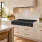 ZLINE 48" Paramount Induction Rangetop with 7 Element Cooktop in Black Stainless Steel, SINRTB-48