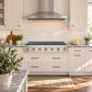 ZLINE Autograph Edition 48" Paramount Induction Rangetop with 7 Element Cooktop in Satin Stainless Steel and Champagne Bronze Accents, SINRTSZ-48-CB