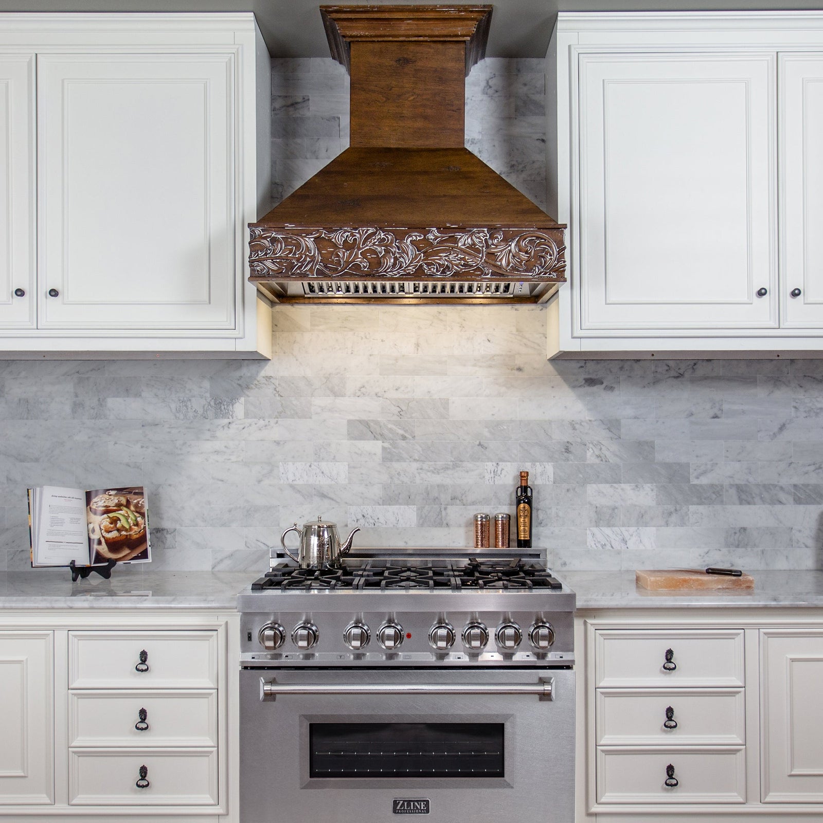 ZLINE 36 in. Professional Gas Burner/Electric Oven Stainless Steel Ran