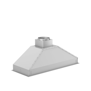 ZLINE 40 in. Width Outdoor Wall Mount Range Hood Insert (18 in. Depth), 698-304-40