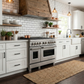 ZLINE 48" 6.7 cu. ft. Paramount Double Oven Dual Fuel Range in Stainless Steel with 8 Brass Burners, SDR-BR-48