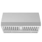 ZLINE 36 in. Under Cabinet Stainless Range Hood Heat Lamp 523-36