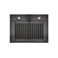 ZLINE 48" Convertible Wall Mount Range Hood in Black Stainless with Charcoal Filters, BSKBN-CF-48