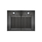 ZLINE 30" Convertible Wall Mount Range Hood in Black Stainless with Charcoal Filters, BSKBN-CF-30