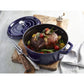 Staub 4 Qt. Cast Iron Round Dutch Oven in Dark Blue
